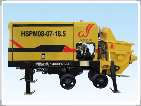 HSPM08-07-18.5礦用混凝土濕噴機